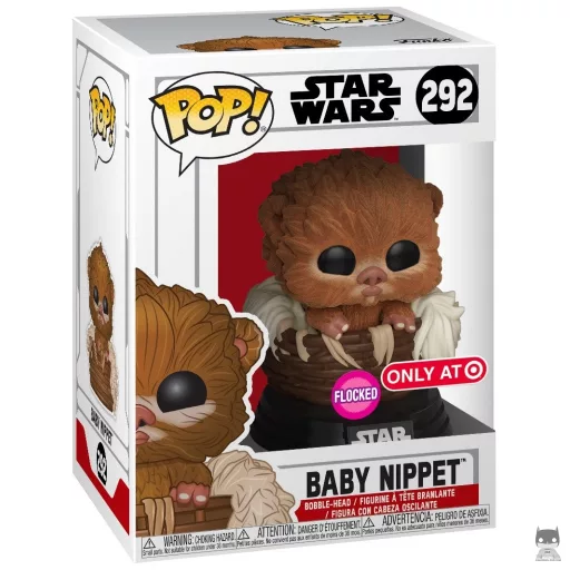 Figurine Funko POP Bébé Nippet (Flocked) (Star Wars : Episode VI, Le Retour du Jedi)