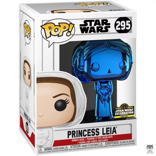 Figurine Funko POP Princesse Leia (Bleu) (Star Wars : Episode VI, Le Retour du Jedi)