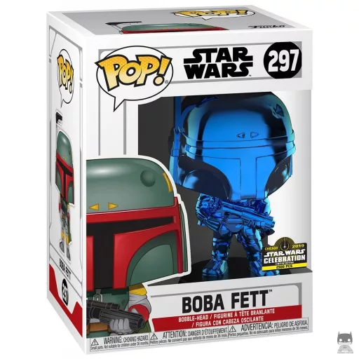 Figurine Funko POP Boba Fett (Bleu) (Star Wars : Episode VI, Le Retour du Jedi)