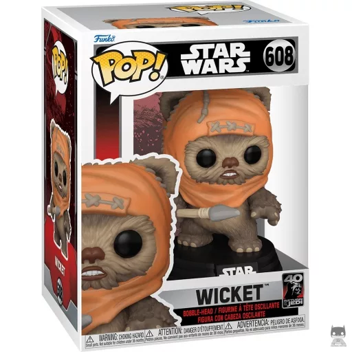 Figurine Funko POP Wicket (Star Wars : Episode VI, Le Retour du Jedi)