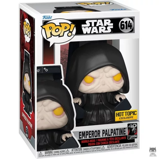 Figurine Funko POP Empereur Palpatine (Hot Topic)