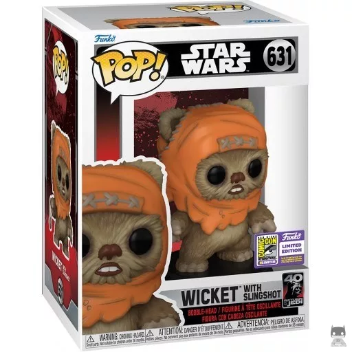 Figurine Funko POP Wicket avec Lance-Pierre (Wicket W. Warrick)