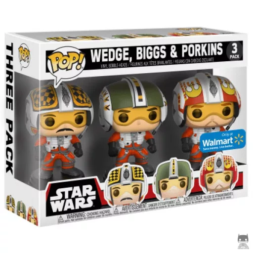 Figurine Funko POP Wedge, Biggs & Porkins (Exclusive)