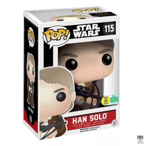 Figurine Funko POP Han Solo avec Bowcaster (Exclusive)