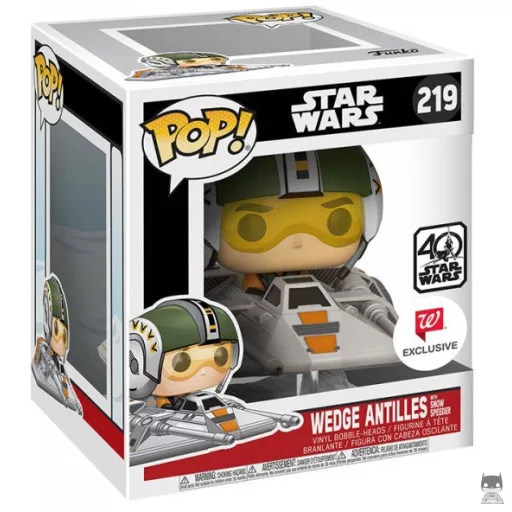 Figurine Funko POP Wedge Antilles dans Snow Speeder (Walgreens)