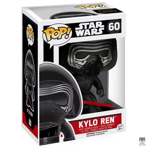 Figurine Funko POP Kylo Ren Masqué (Star Wars : Episode VII, Le Réveil de la Force)