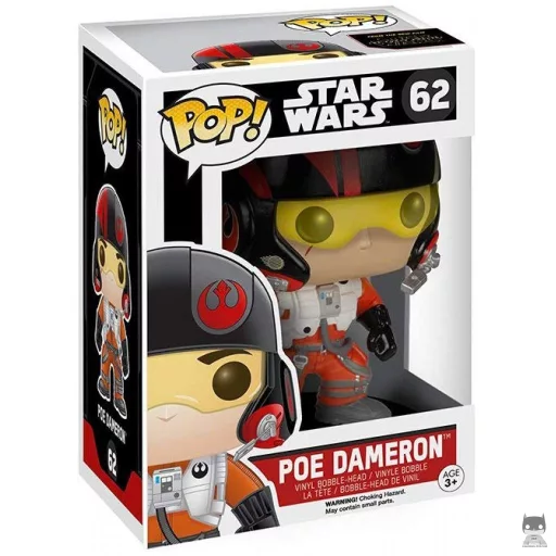 Figurine Funko POP Poe Dameron (Star Wars : Episode VII, Le Réveil de la Force)