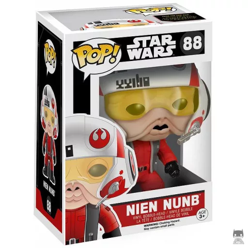 Figurine Funko POP Nien Nunb Pilote X-Wing (Exclusive)