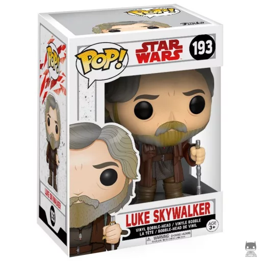 Figurine Funko POP Luke Skywalker Vieux (Star Wars : Episode VIII, Les Derniers Jedi)