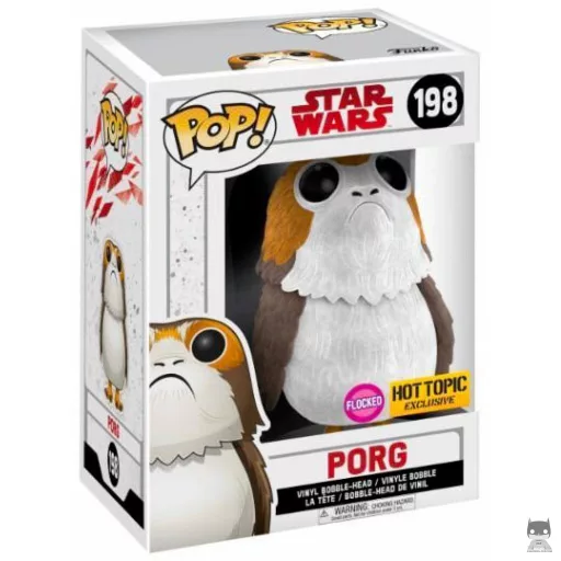 Figurine Funko POP Porg (Flocked) (Star Wars : Episode VIII, Les Derniers Jedi)
