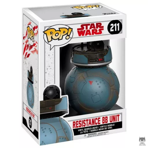 Figurine Funko POP Resistance BB Unit (Star Wars : Episode VIII, Les Derniers Jedi)