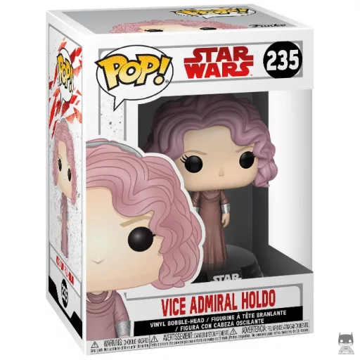 Figurine Funko POP Vice Amiral Holdo (Star Wars : Episode VIII, Les Derniers Jedi)
