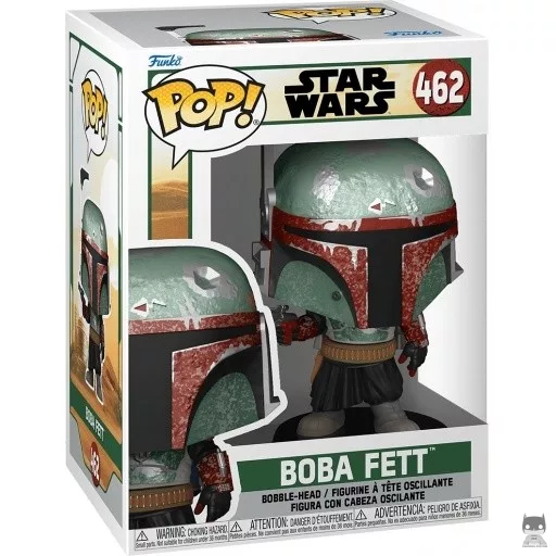 Figurine Funko POP Boba Fett (Metallic) (Star Wars : Le Livre de Boba Fett)