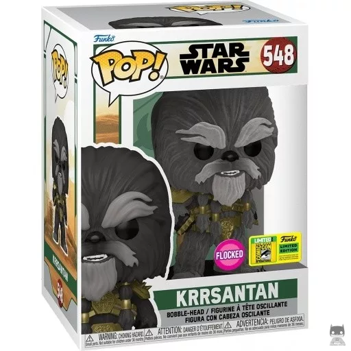 Figurine Funko POP Krrsantan (Flocked) (Star Wars : Le Livre de Boba Fett)