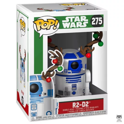 Figurine Funko POP R2-D2 avec Bois (Star Wars (Noël))