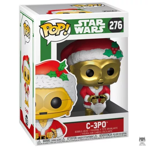 Figurine Funko POP C-3PO en Père Noël (Star Wars (Noël))