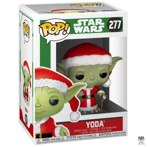 Figurine Funko POP Yoda en Père Noël (Star Wars (Noël))