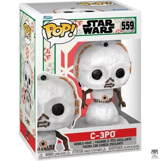 Figurine Funko POP C3-PO Bonhomme de neige (Festival of Fun 2022)