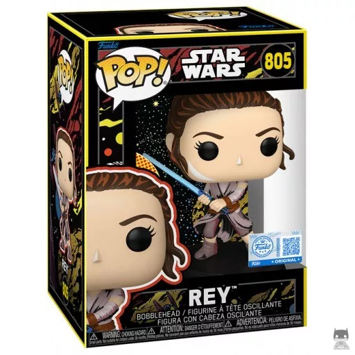 Figurine Funko POP Rey (Star Wars : Retro Series)