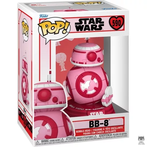 Figurine Funko POP BB-8 (Rose) (Star Wars (Saint Valentin))