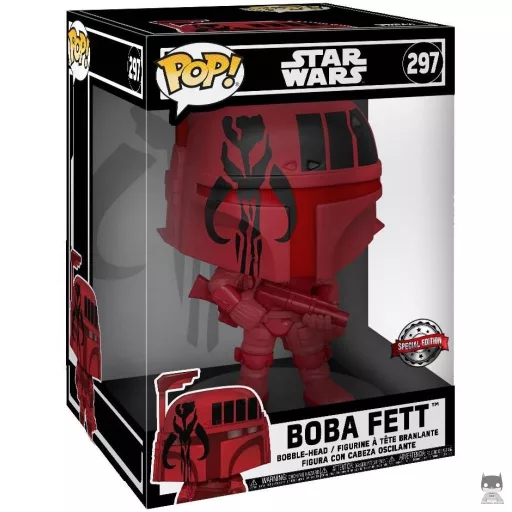 Figurine Funko POP Boba Fett (Rouge) (Supersized) (Target)