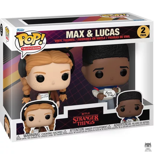 Figurine Funko POP Max & Lucas (Stranger Things)