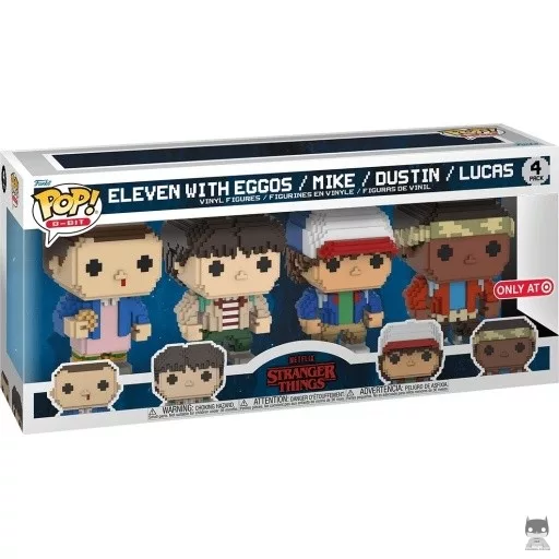 Figurine Funko POP Onze avec Eggos, Mike, Dustin & Lucas (Stranger Things)