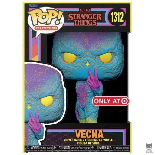 Figurine Funko POP Vecna (Blacklight) (Stranger Things)