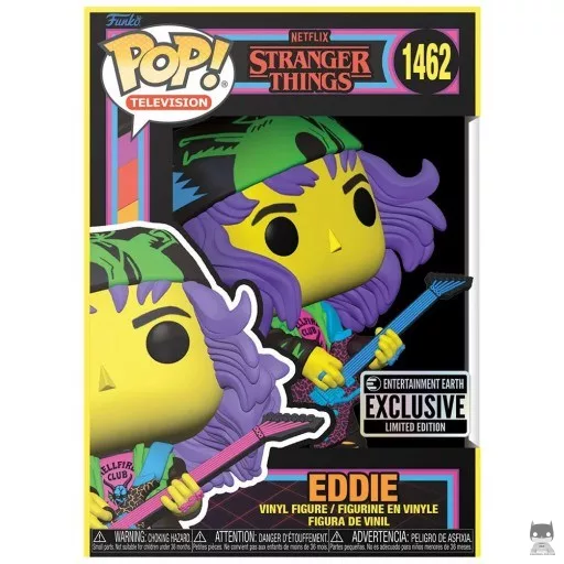 Figurine Funko POP Eddie (Blacklight) (Stranger Things)