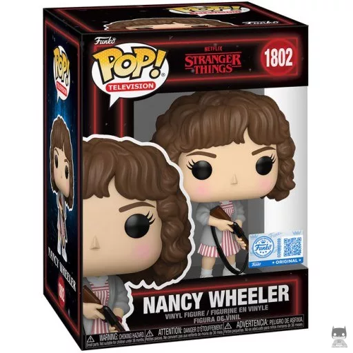 Figurine Funko POP Nancy Wheeler avec Fusil de chasse (Stranger Things)