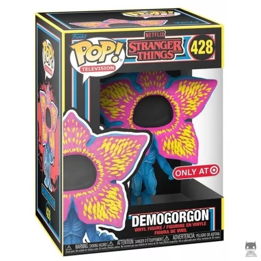 Figurine Funko POP Demogorgon bouche ouverte (Blacklight) (Target)