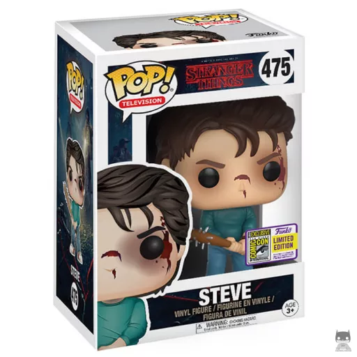 Figurine Funko POP Steve Harrington avec une batte (Stranger Things)