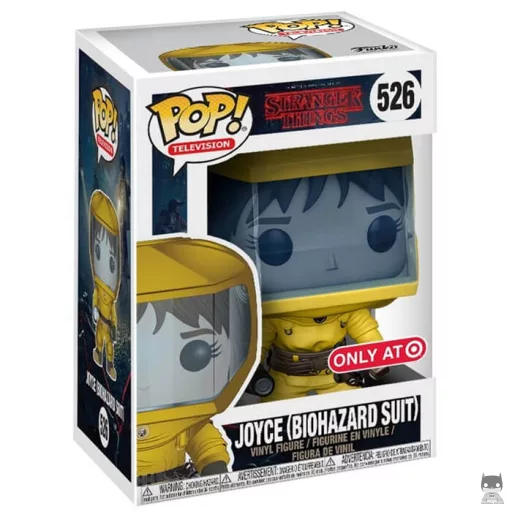 Figurine Funko POP Joyce Byers en combinaison de protection (Target)