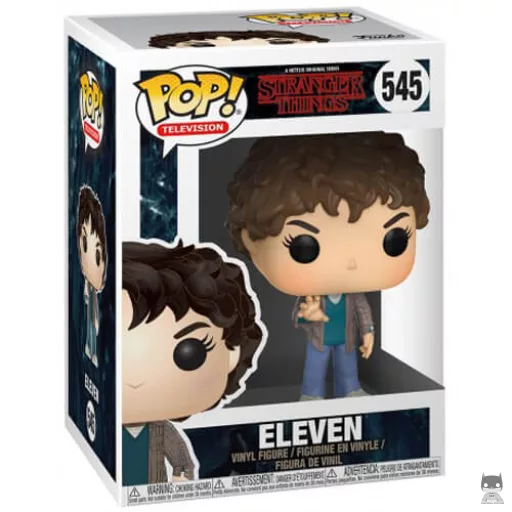 Figurine Funko POP Onze avec des cheveux (Stranger Things)