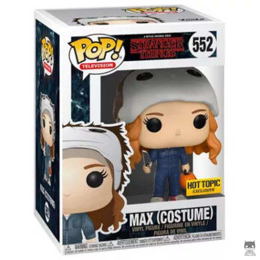Figurine Funko POP Max avec son costume d'Halloween (Hot Topic)
