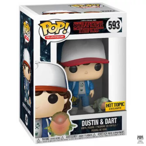 Figurine Funko POP Dustin et Dart (Hot Topic)