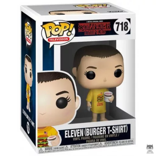 Figurine Funko POP Onze avec le t-shirt burger (Stranger Things)