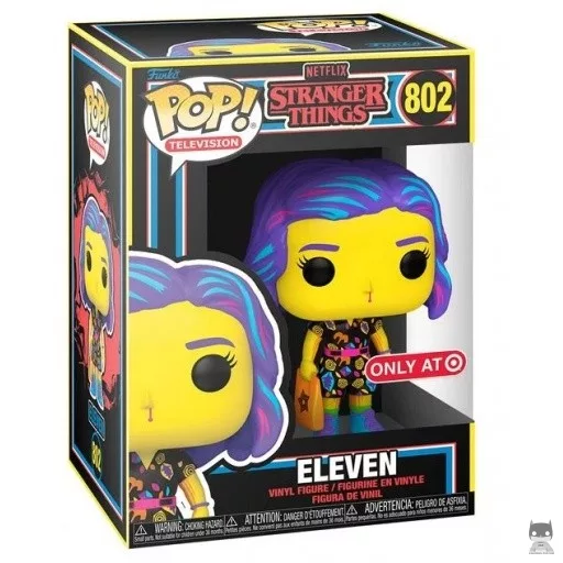 Figurine Funko POP Onze en tenue de shopping (Blacklight) (Jane Ives (Onze))