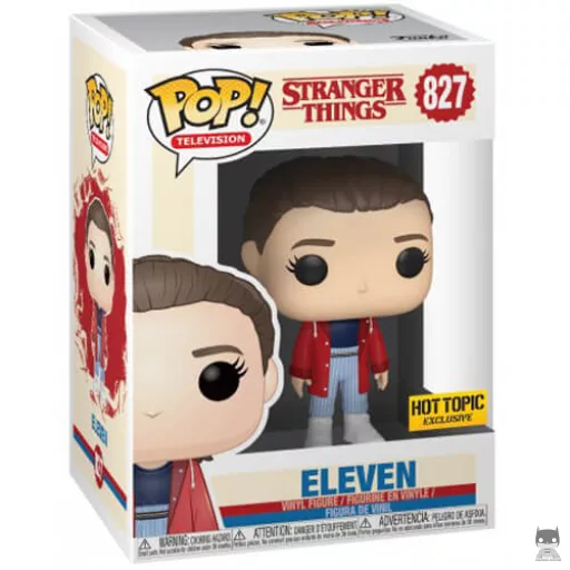 Figurine Funko POP Onze avec imperméable (Hot Topic)