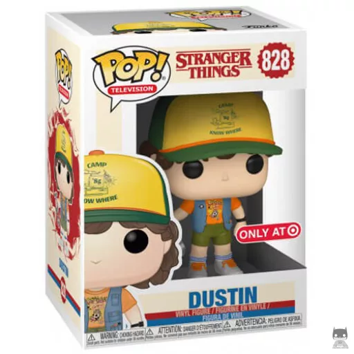 Figurine Funko POP Dustin avec gilet (Target)