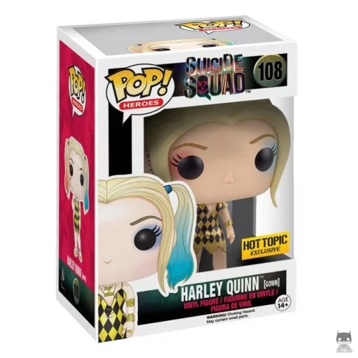 Figurine Funko POP Harley Quinn en Robe (Suicide Squad)