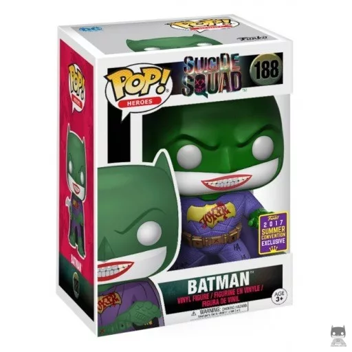 Figurine Funko POP Batman en Joker (Suicide Squad)