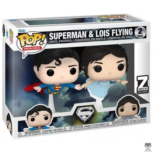 Figurine Funko POP Superman & Lois qui volent (Exclusive)