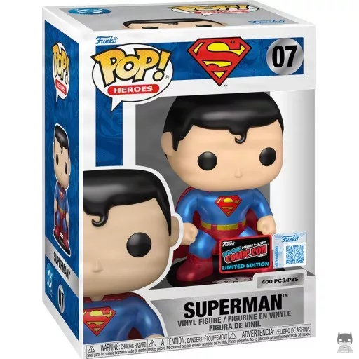 Figurine Funko POP Superman (Metallic) (Pop! Vinyl)