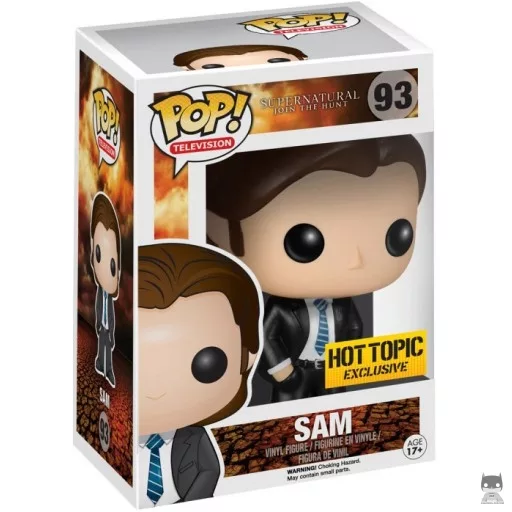 Figurine Funko POP Sam Winchester en tenue d'inflitration (Hot Topic)