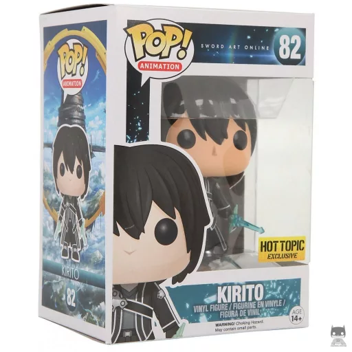Figurine Funko POP Kirito avec Epées Translucides (Hot Topic)