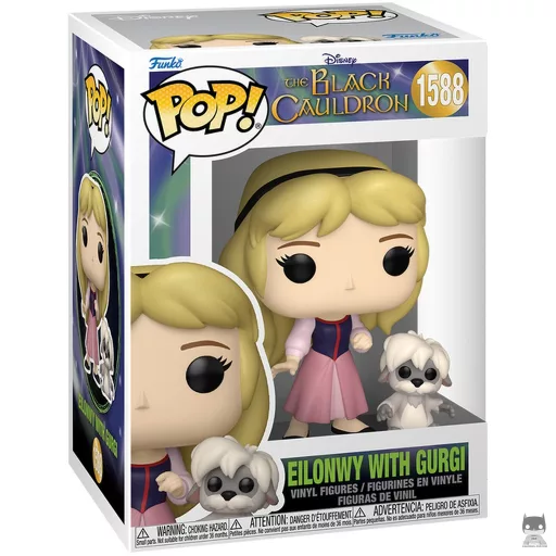 Figurine Funko POP Eilonwy avec Gurgi (Taram et le Chaudron magique)
