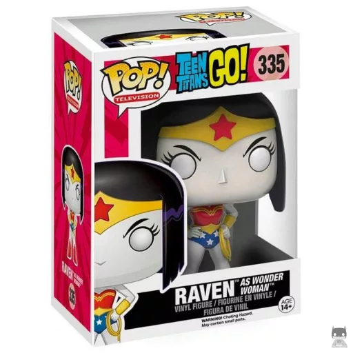 Figurine Funko POP Raven en Wonder Woman (Teen Titans Go!)