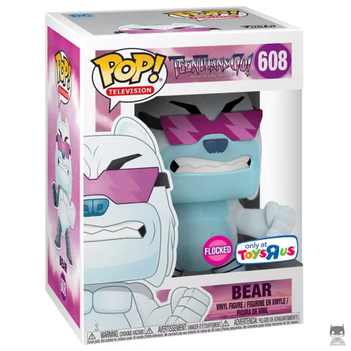Figurine Funko POP Cee-Lo Bear (Flocked) (Teen Titans Go!)