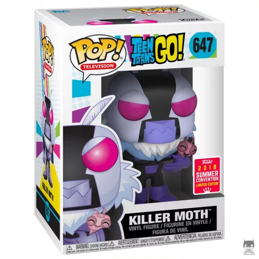Figurine Funko POP Killer Moth (Teen Titans Go!)